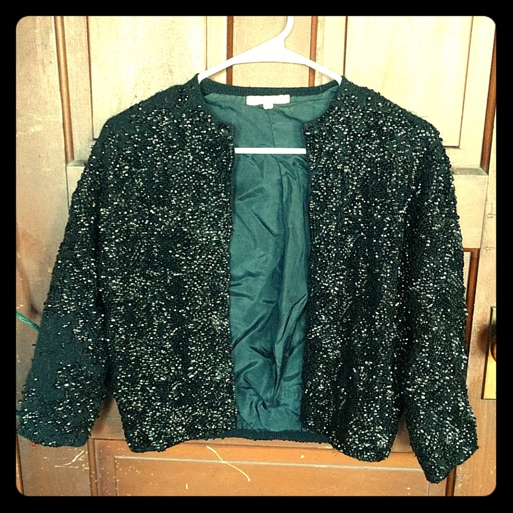 Sequin cardigan
